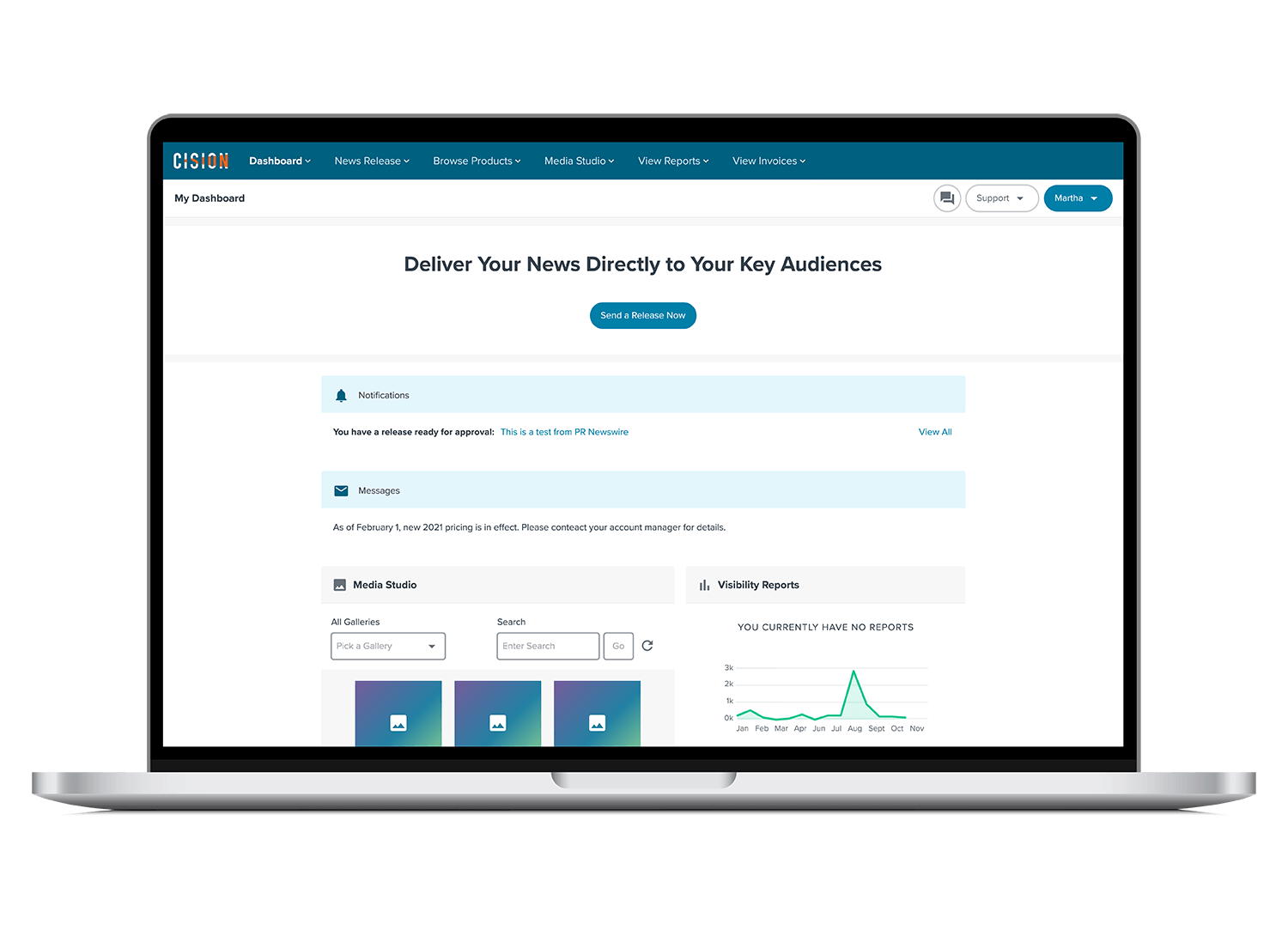 Distribute With PR Newswire