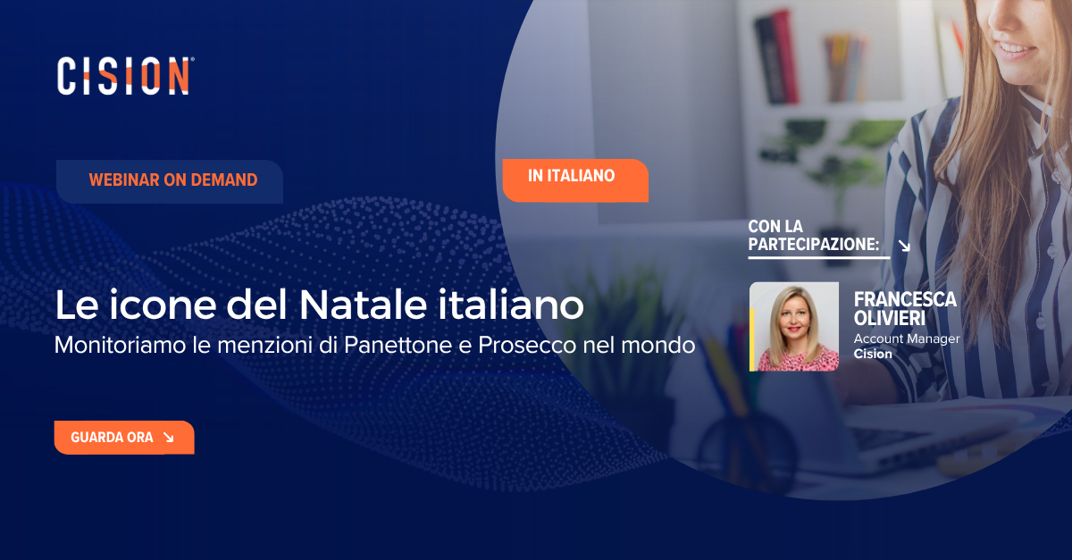 Webinar CisionOne: Le icone del Natale italiano