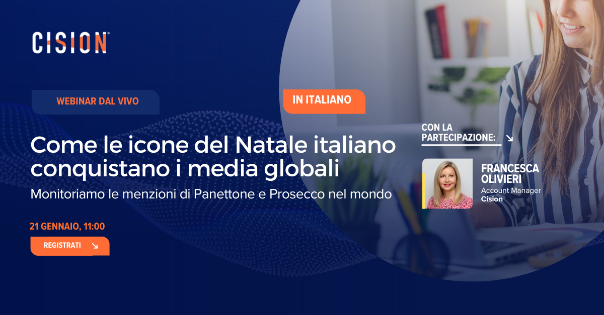 Webinar: come le icone del Natale italiano conquistano i media globali  